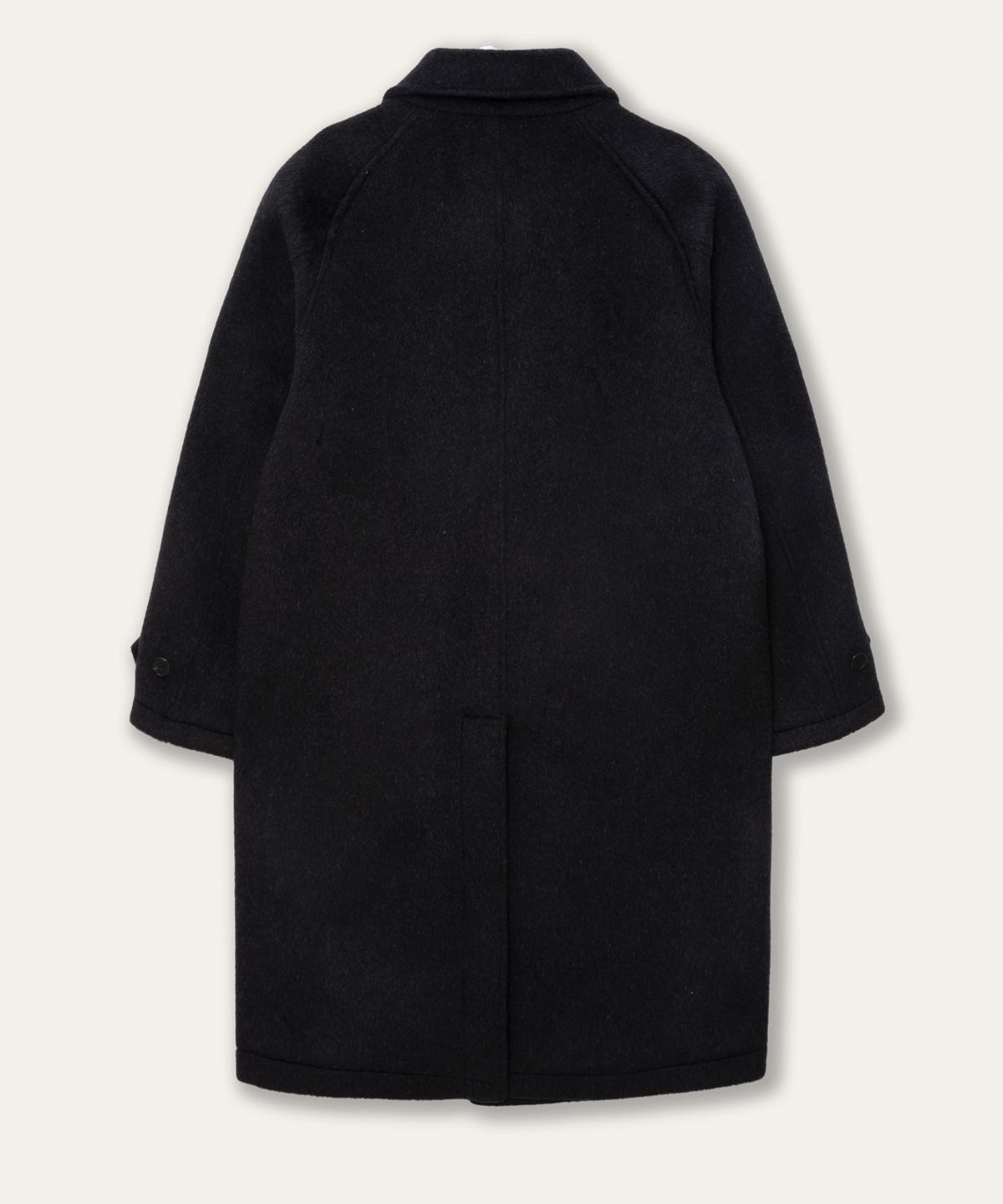 비베르데(VIIVERDE) Raglan Balmacaan Coat Black