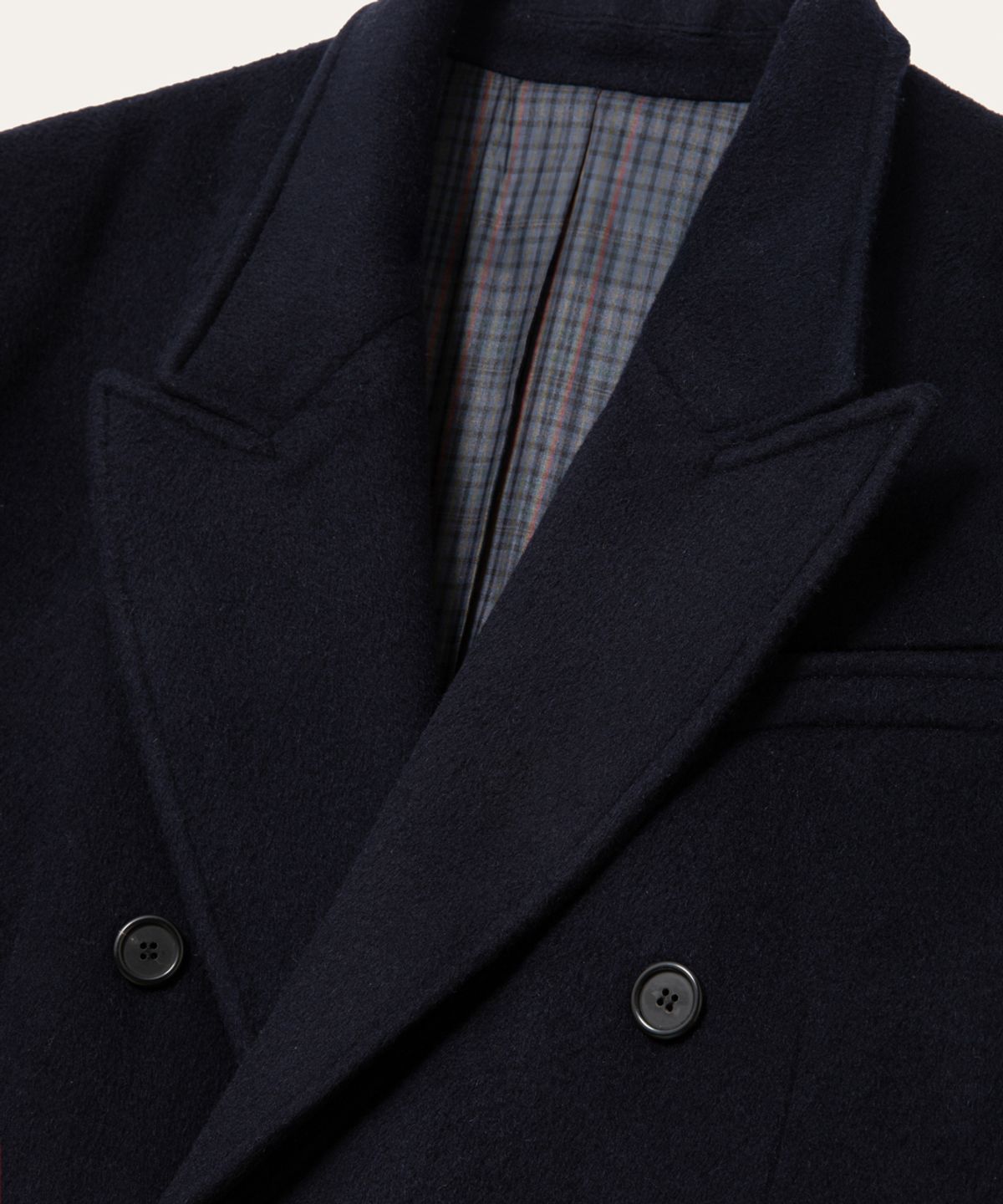 비베르데(VIIVERDE) Double Breasted Coat Navy