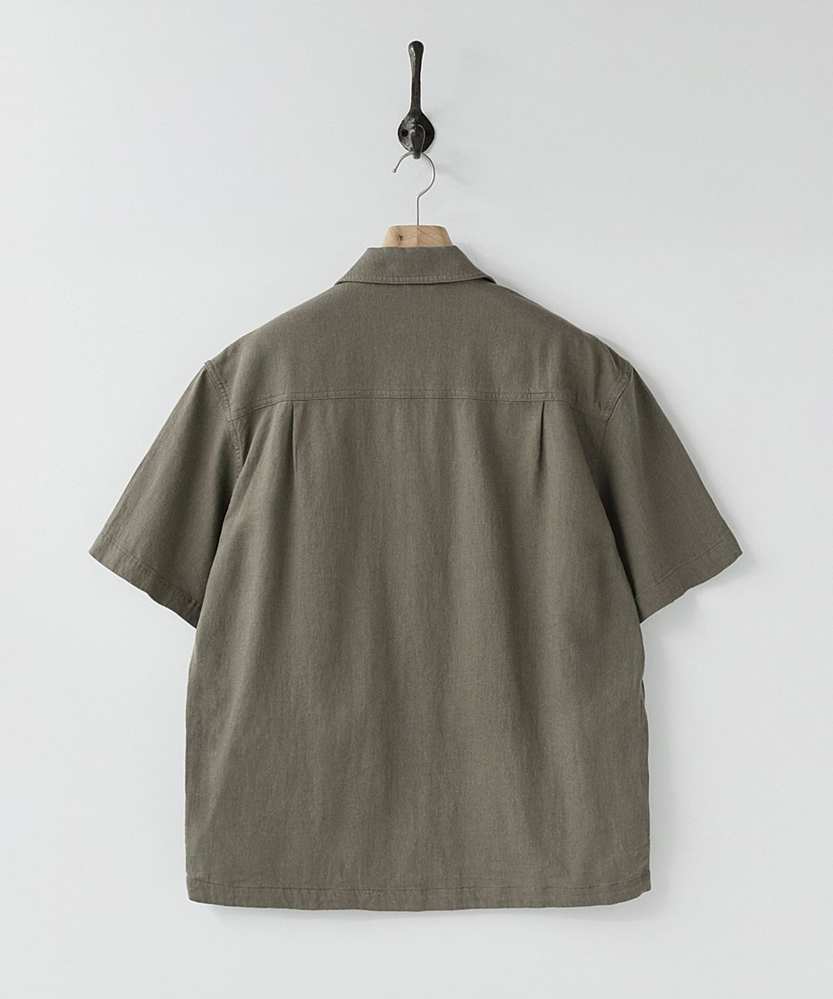 러프사이드(ROUGHSIDE) Trucker Half Shirt Jacket Mud