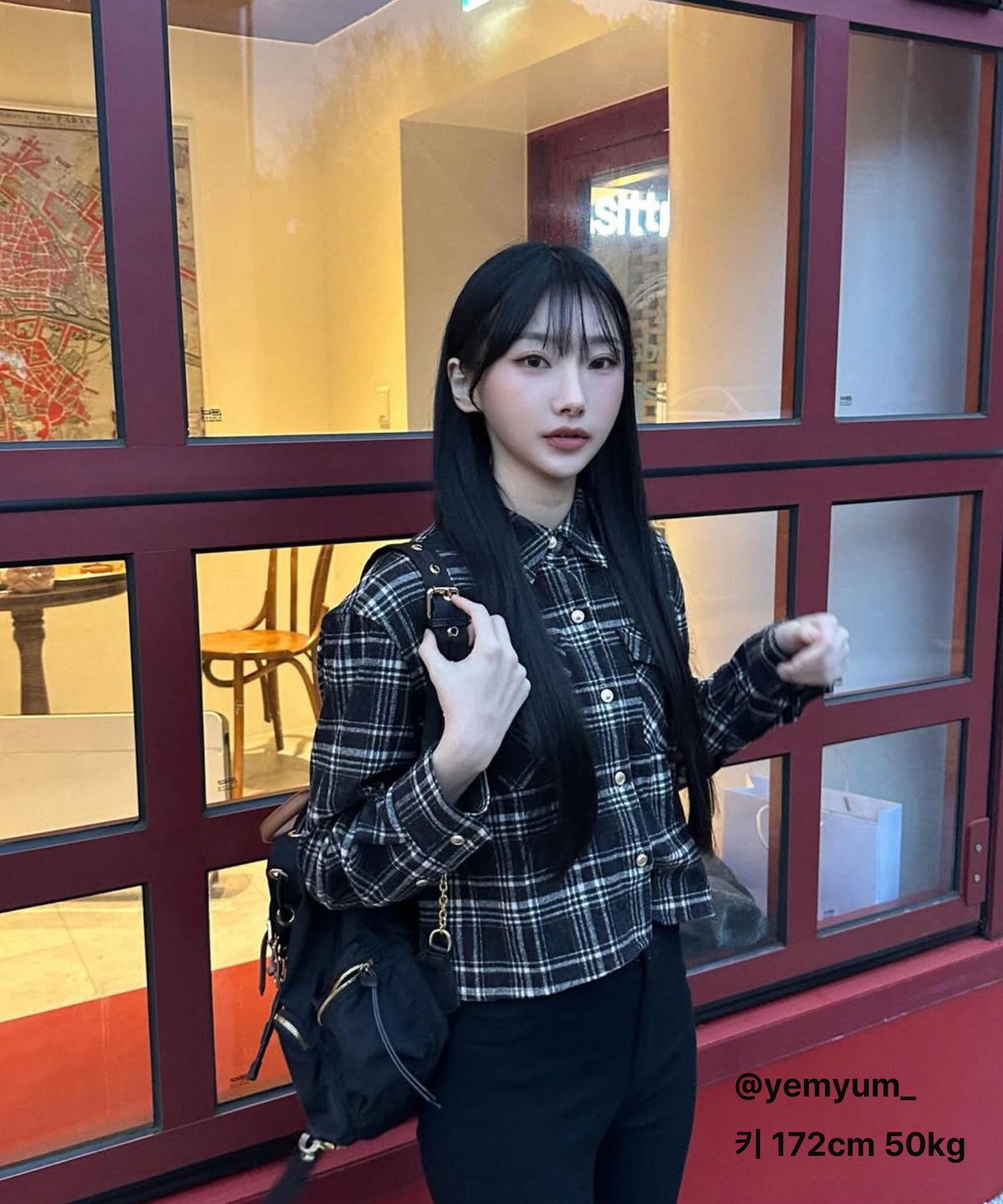페이르(FEYRE) 베라 체크셔츠