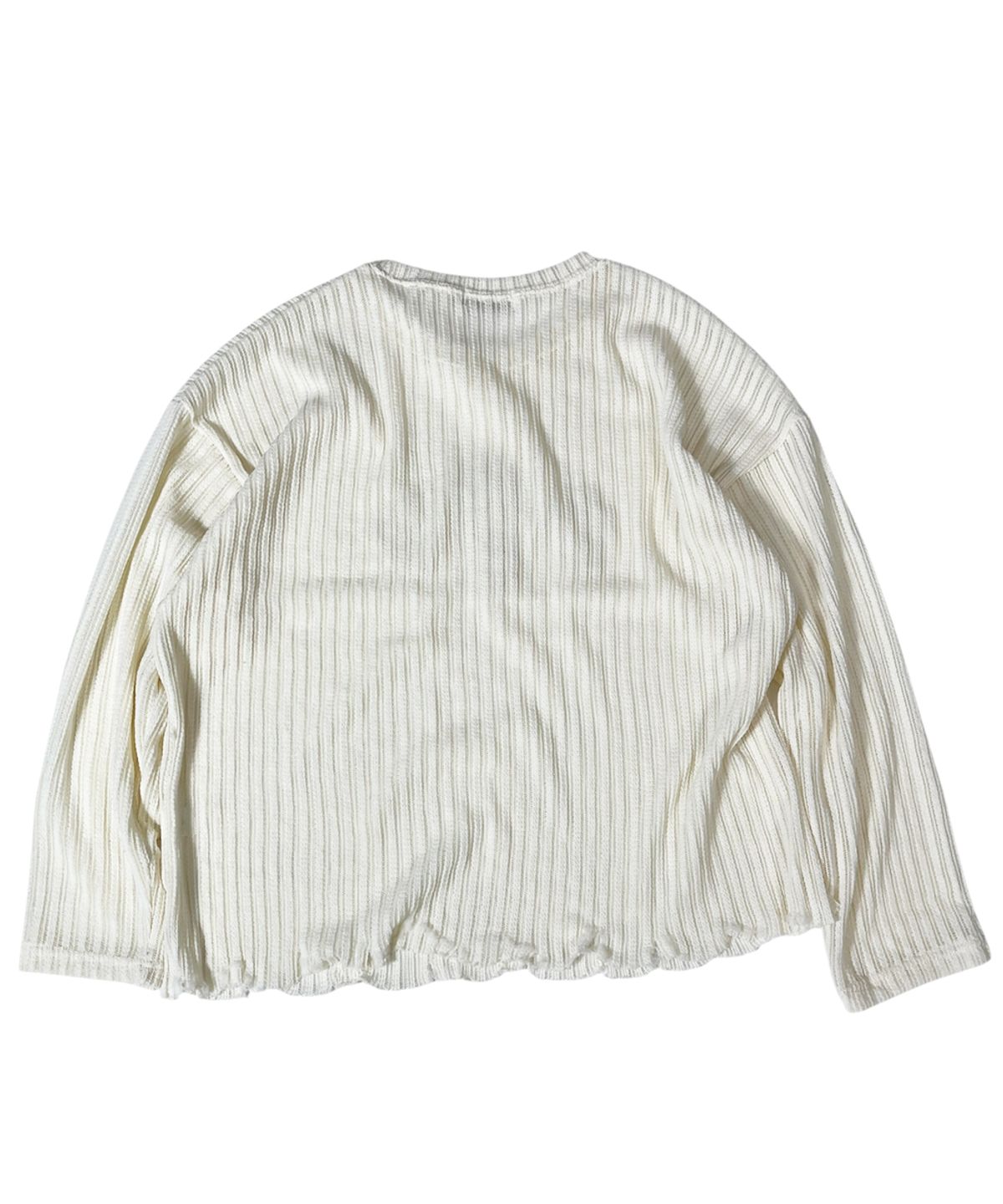 스케이터락(SK8ER ROCK) Cross Destoyed See-Through Kint ((ivory))
