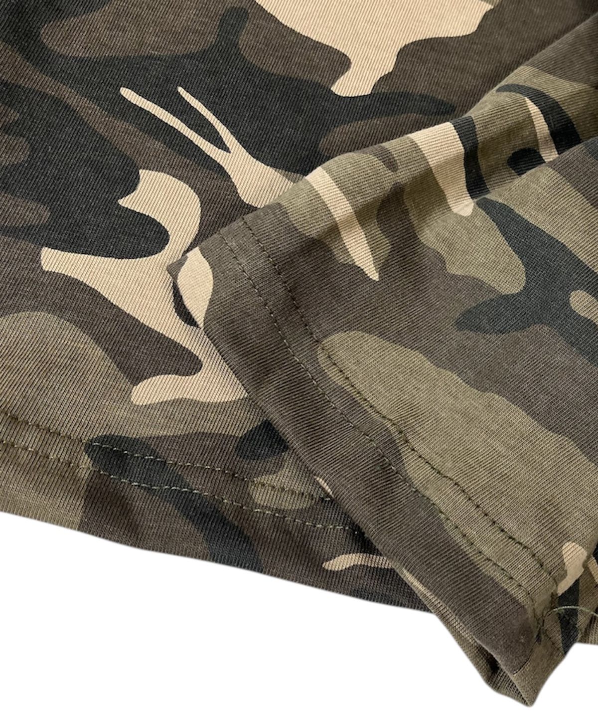 스케이터락(SK8ER ROCK) Camouflage 8 Henley Neck Hoodie ((beige))