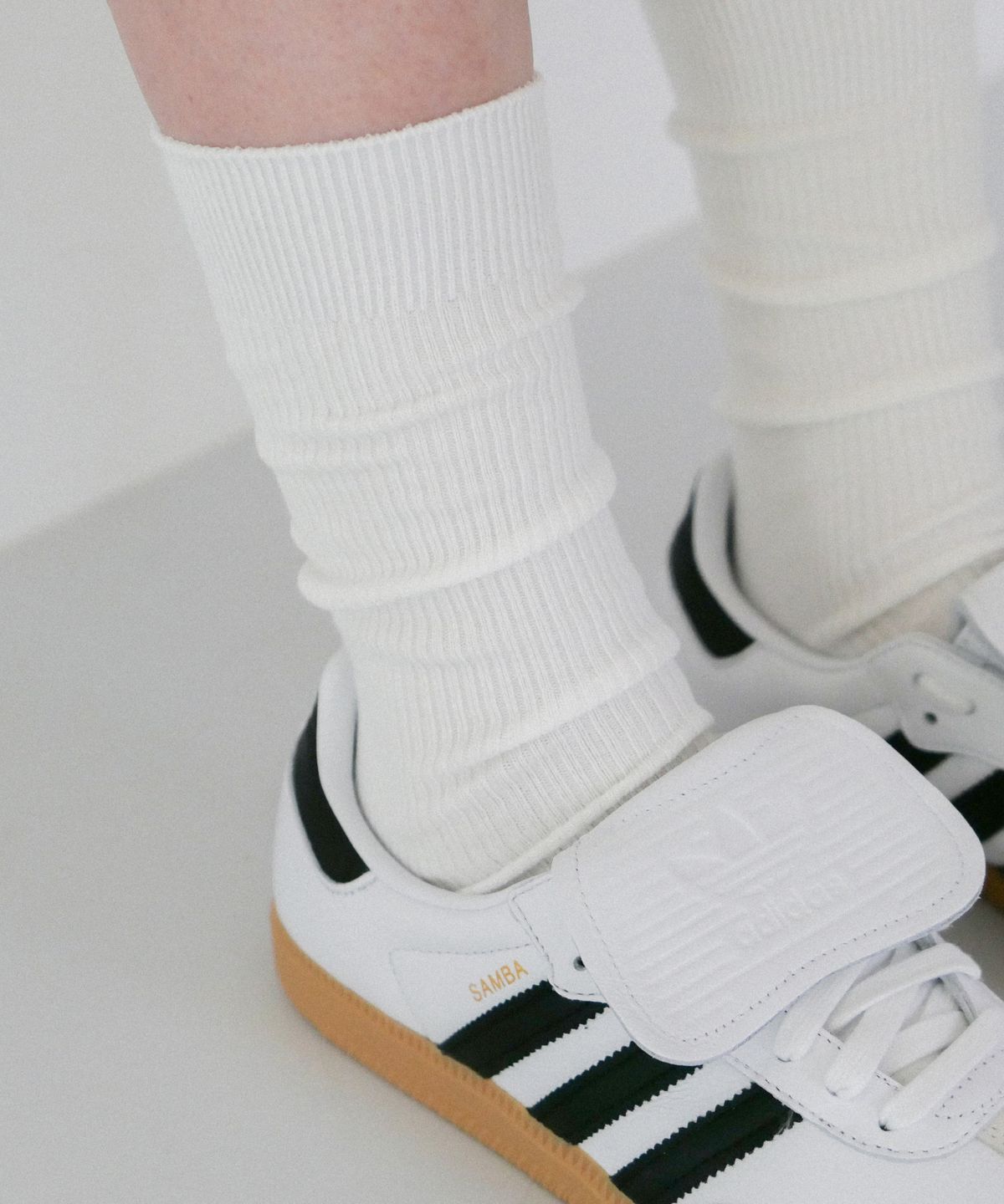 도넛바이닐샵(DONUTVINYLSHOP) basic rib socks (8colors) - 3PACK
