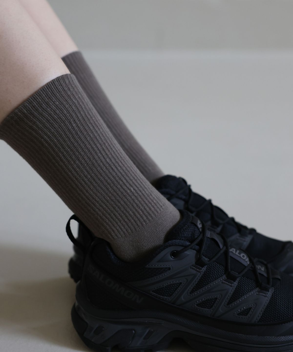 도넛바이닐샵(DONUTVINYLSHOP) daily crew socks(8colors) - 3PACK
