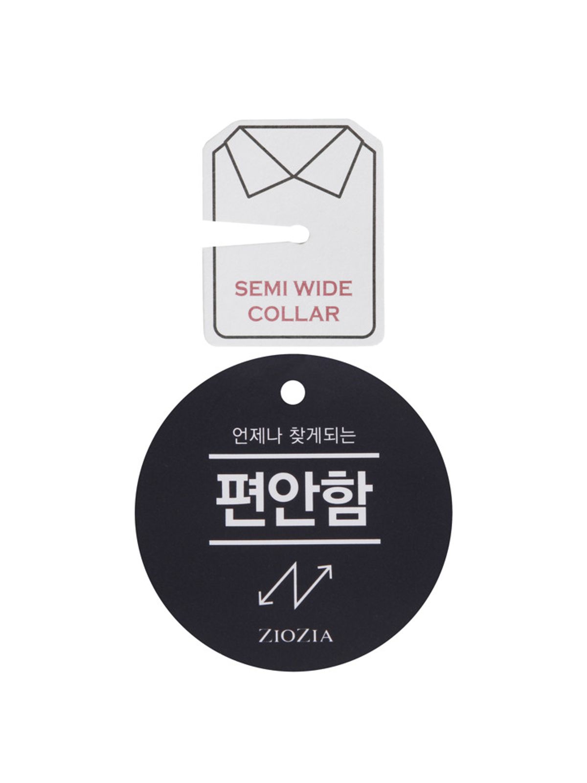 지오지아(ZIOZIA) 남성 슬림핏 액티브 스트레치 긴팔 셔츠_ABF4WD1303NV