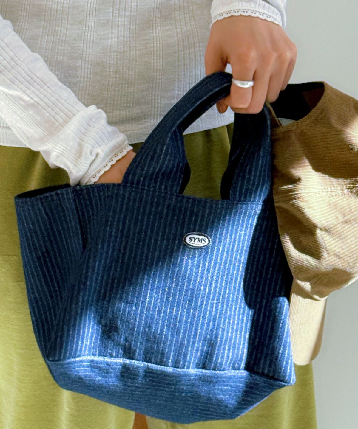 소유마실(SOYOUMASIL) [선물추천] Denim Light tote bag(4type)