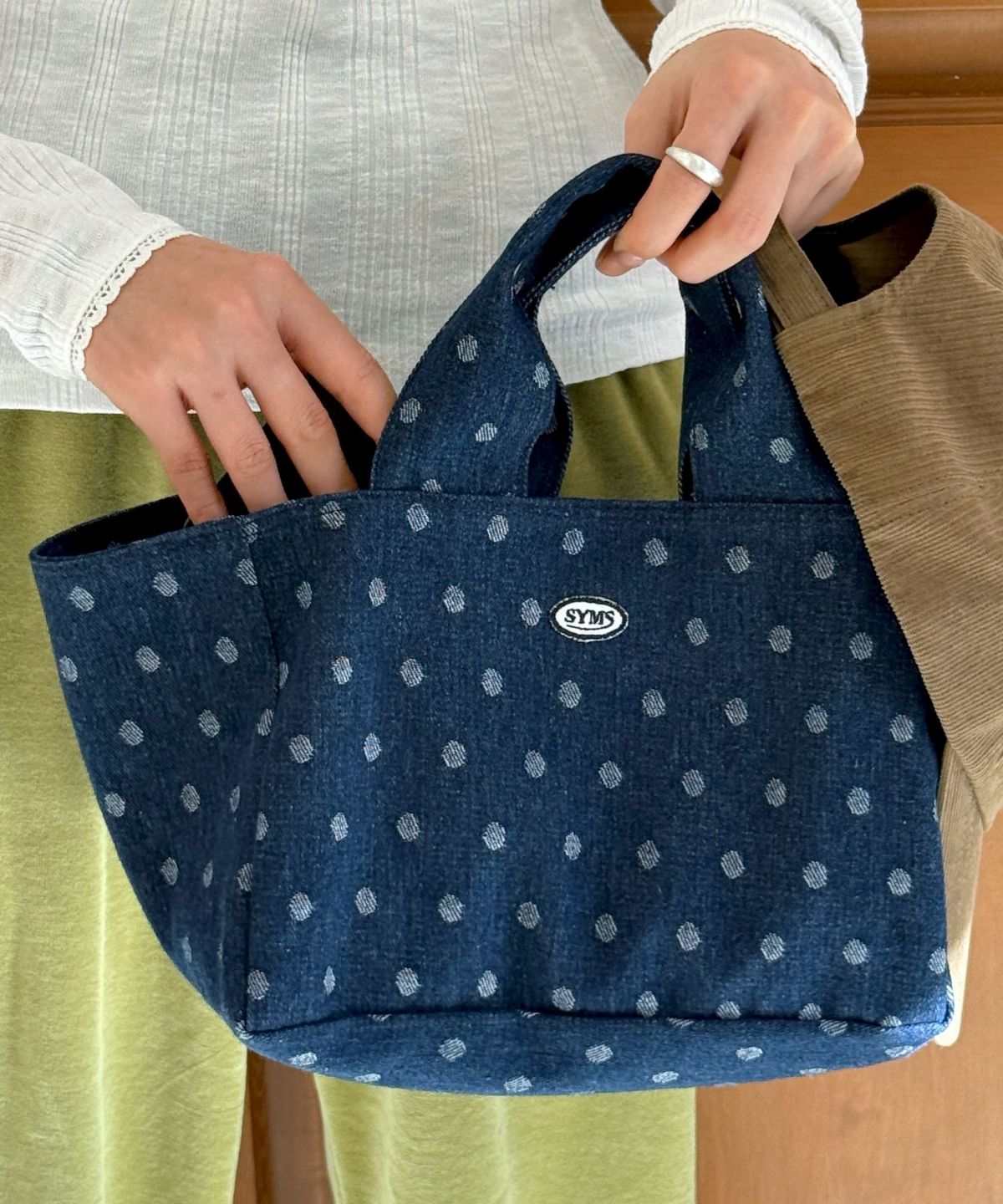소유마실(SOYOUMASIL) [선물추천] Denim Light tote bag(4type)