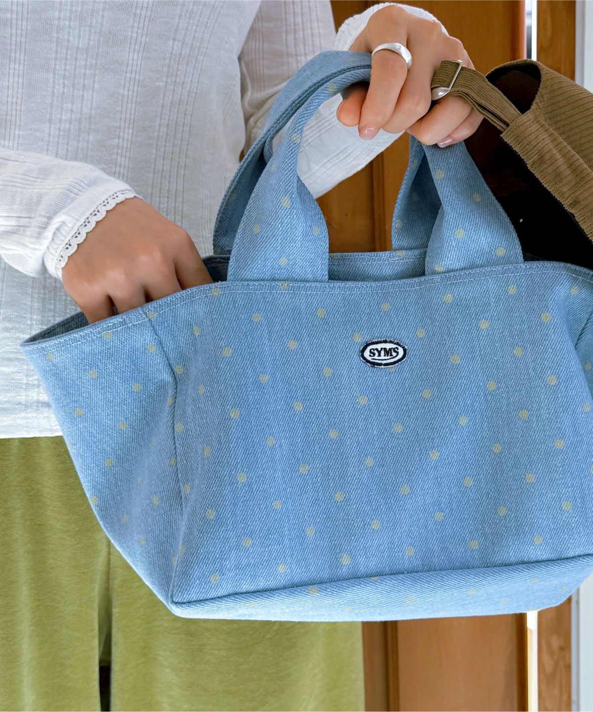 소유마실(SOYOUMASIL) [선물추천] Denim Light tote bag(4type)