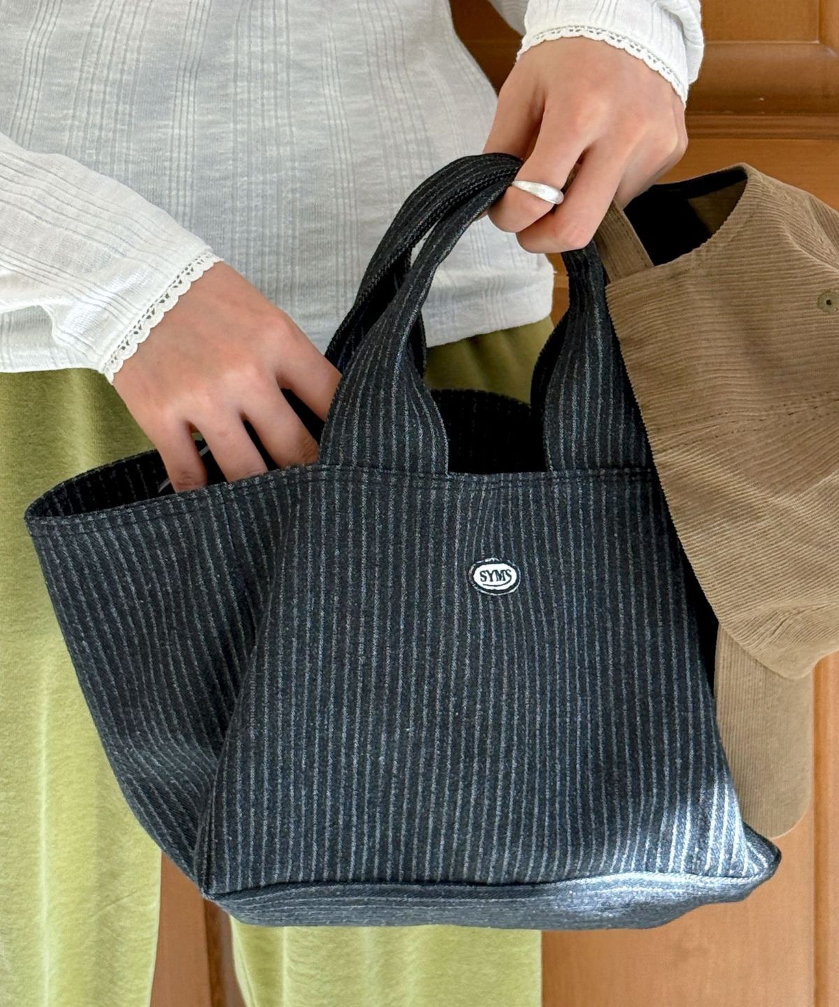 소유마실(SOYOUMASIL) [선물추천] Denim Light tote bag(4type)