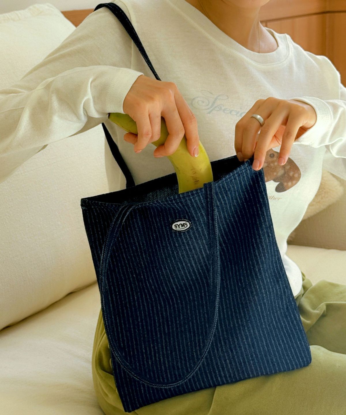 소유마실(SOYOUMASIL) [선물추천] Denim Light eco bag(4type)