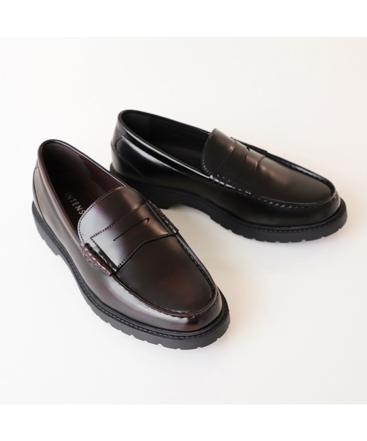 엘칸토(ELCANTO) 인텐스 남성 몰드형 페니 로퍼 3cm LCMD33I613
