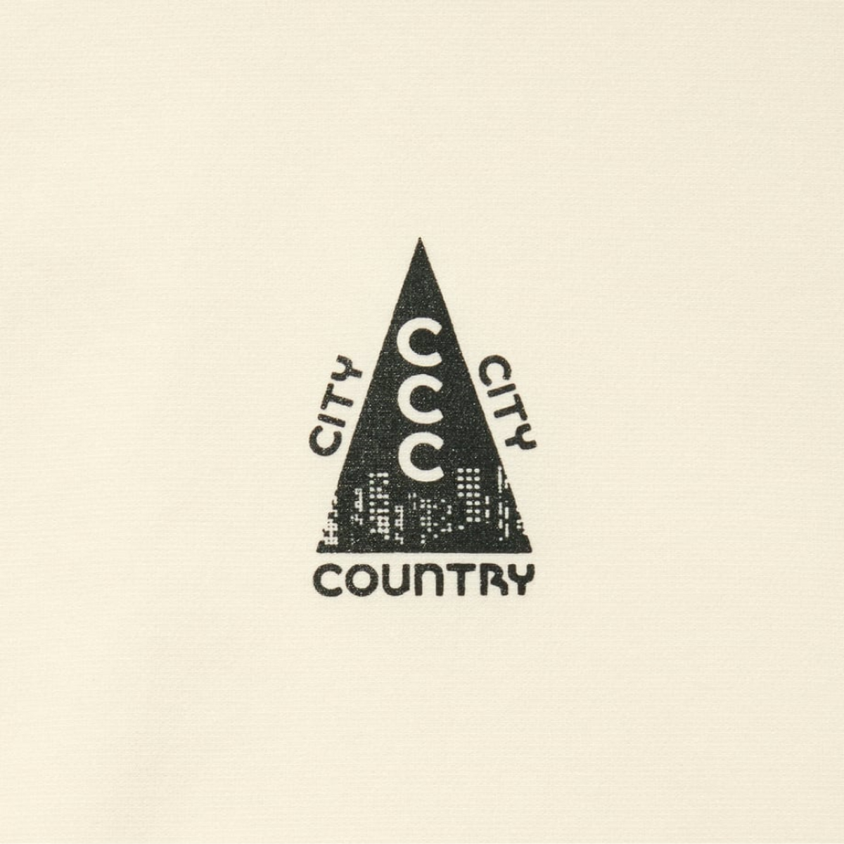 시티 컨트리 시티(CITY COUNTRY CITY) 스트레치 크루넥 크림 공용