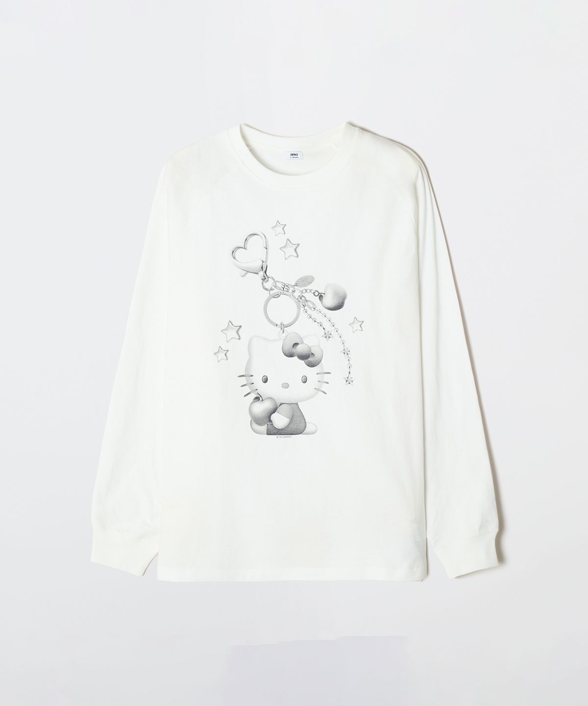 스파오(SPAO) [산리오캐릭터즈] 긴팔티(WHITE)_SPLAG23U01