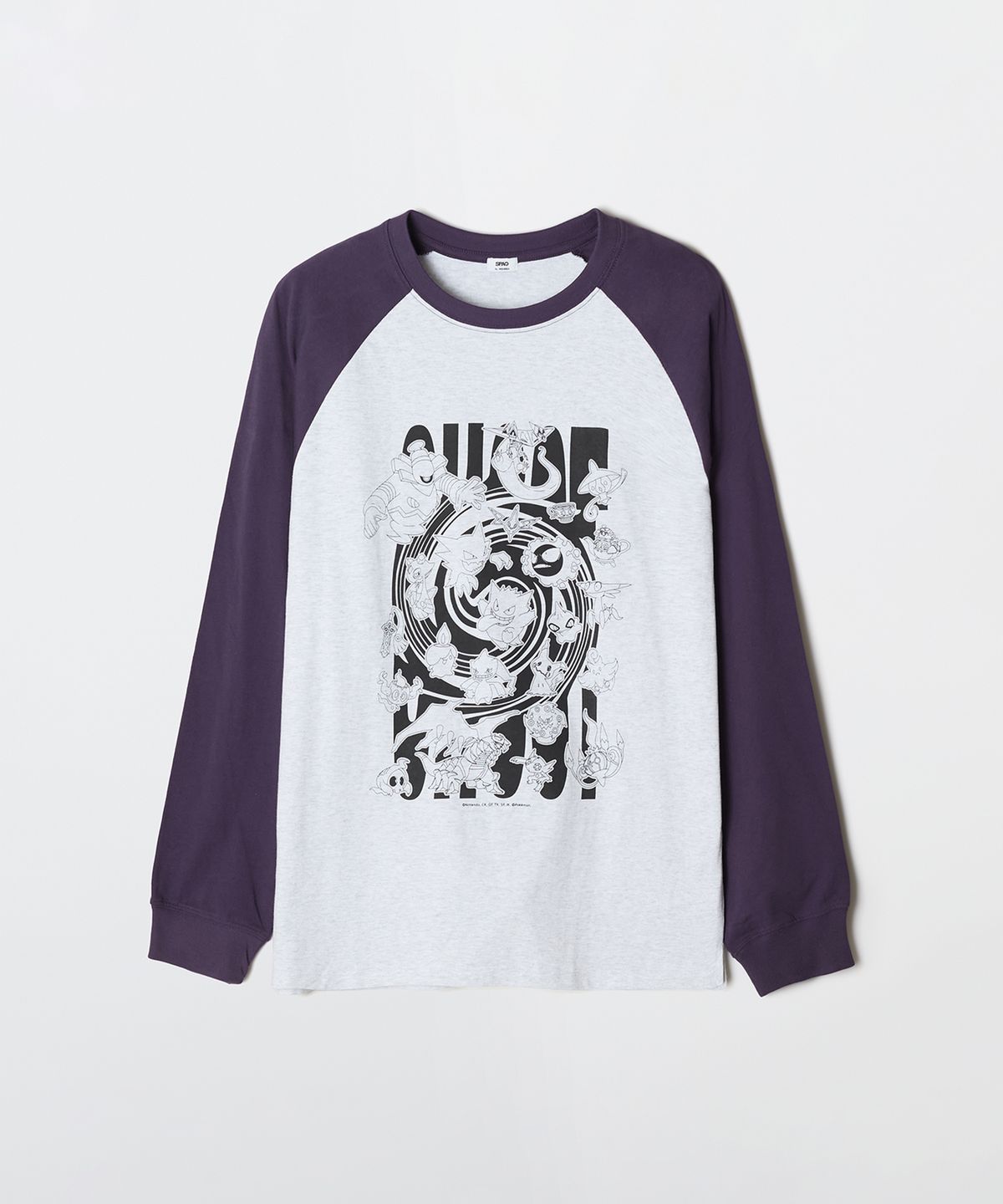 스파오(SPAO) [포켓몬] 긴팔티(PURPLE)_SPLAG23U04