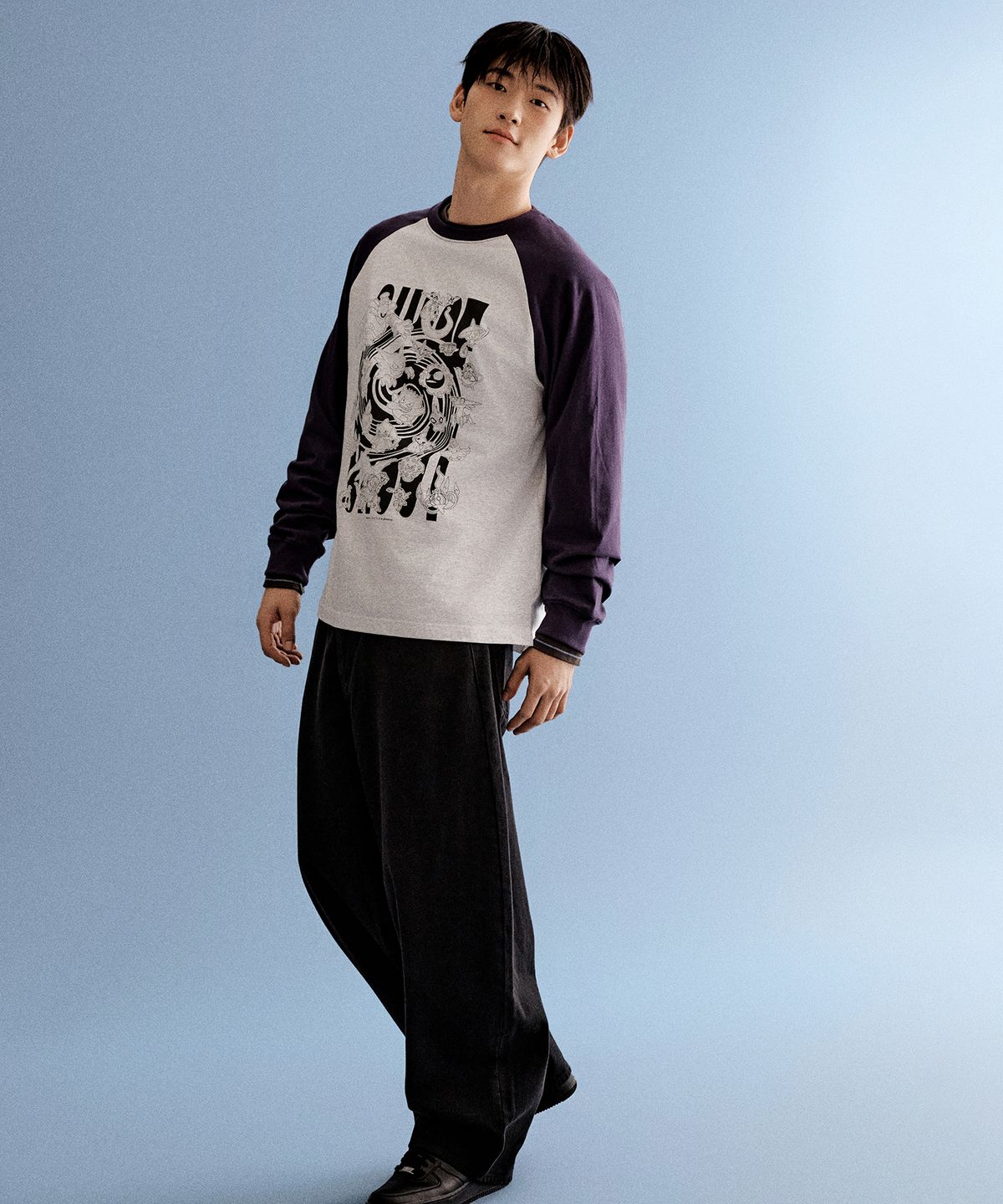 스파오(SPAO) [포켓몬] 긴팔티(PURPLE)_SPLAG23U04