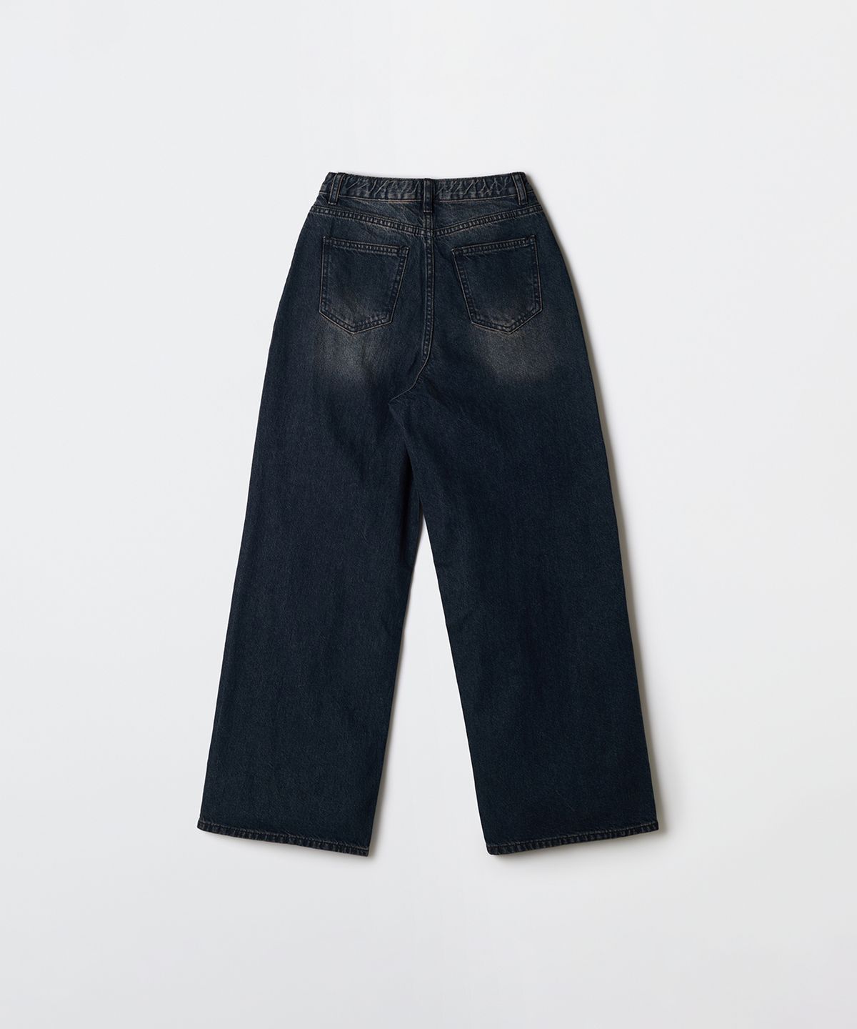 스파오(SPAO) 여성 빈티지 롱 와이드 진_SPTJG23G56