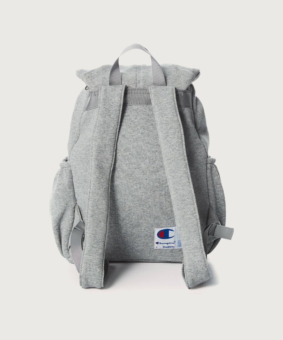 챔피온(CHAMPION) 챔피온 x 로우로우 스트링 럭색 미니 백팩 Grey