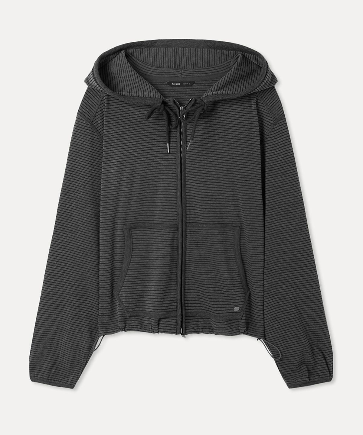 미쏘(MIXXO) 스티치 후드집업_MIWJMG326C