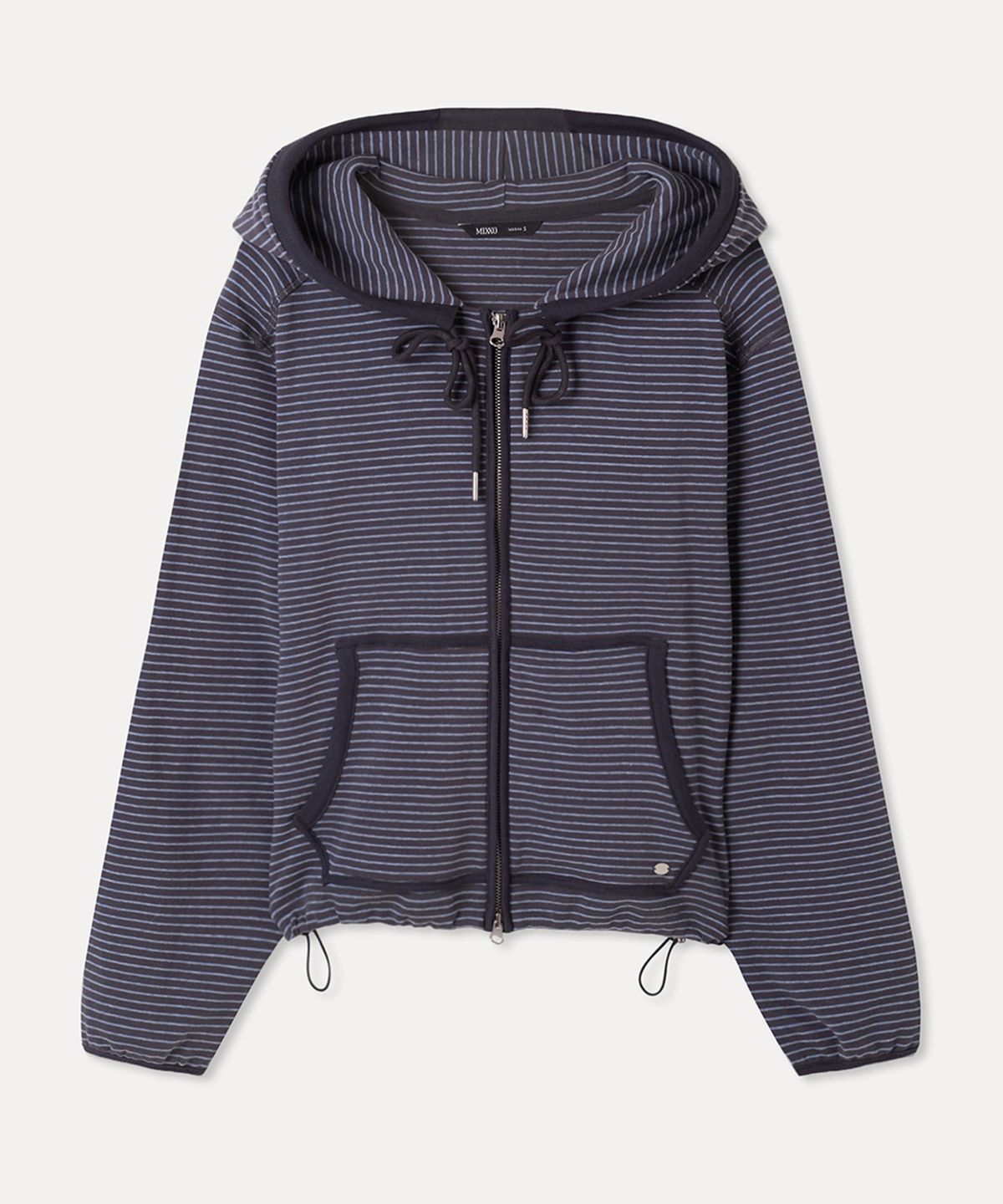 미쏘(MIXXO) 스티치 후드집업_MIWJMG326C
