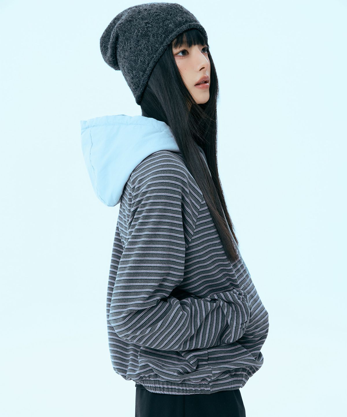 미쏘(MIXXO) 버튼 포인트 비니_MIAACG30SS