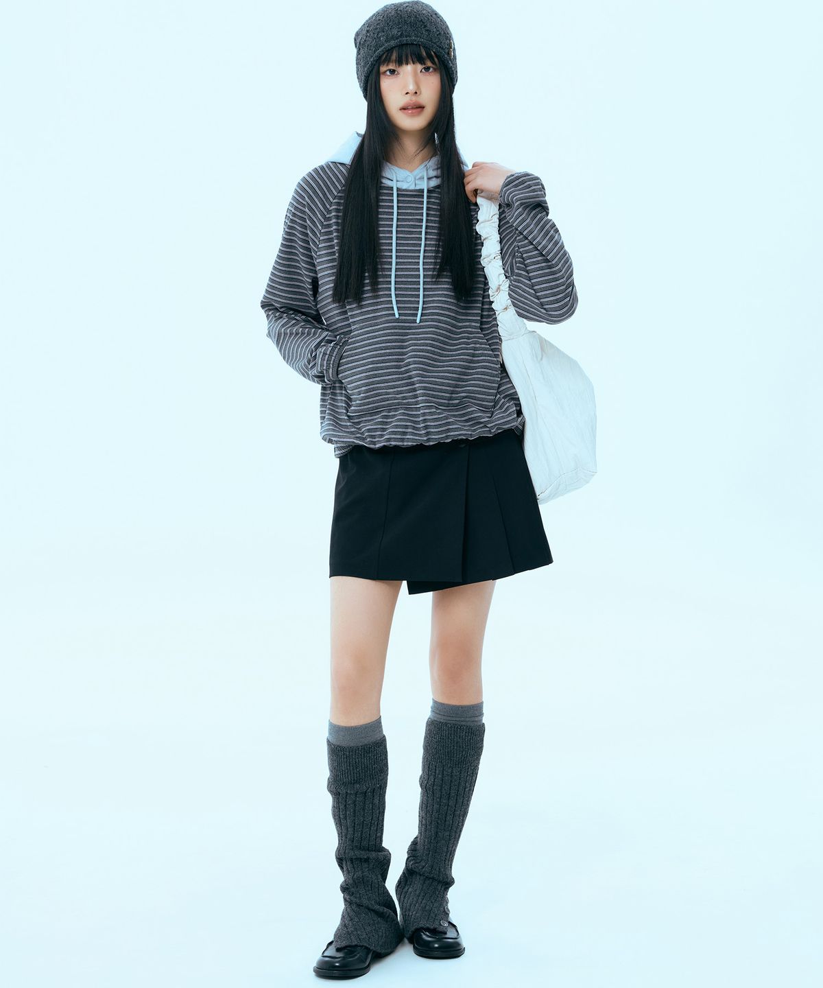 미쏘(MIXXO) 버튼 포인트 비니_MIAACG30SS