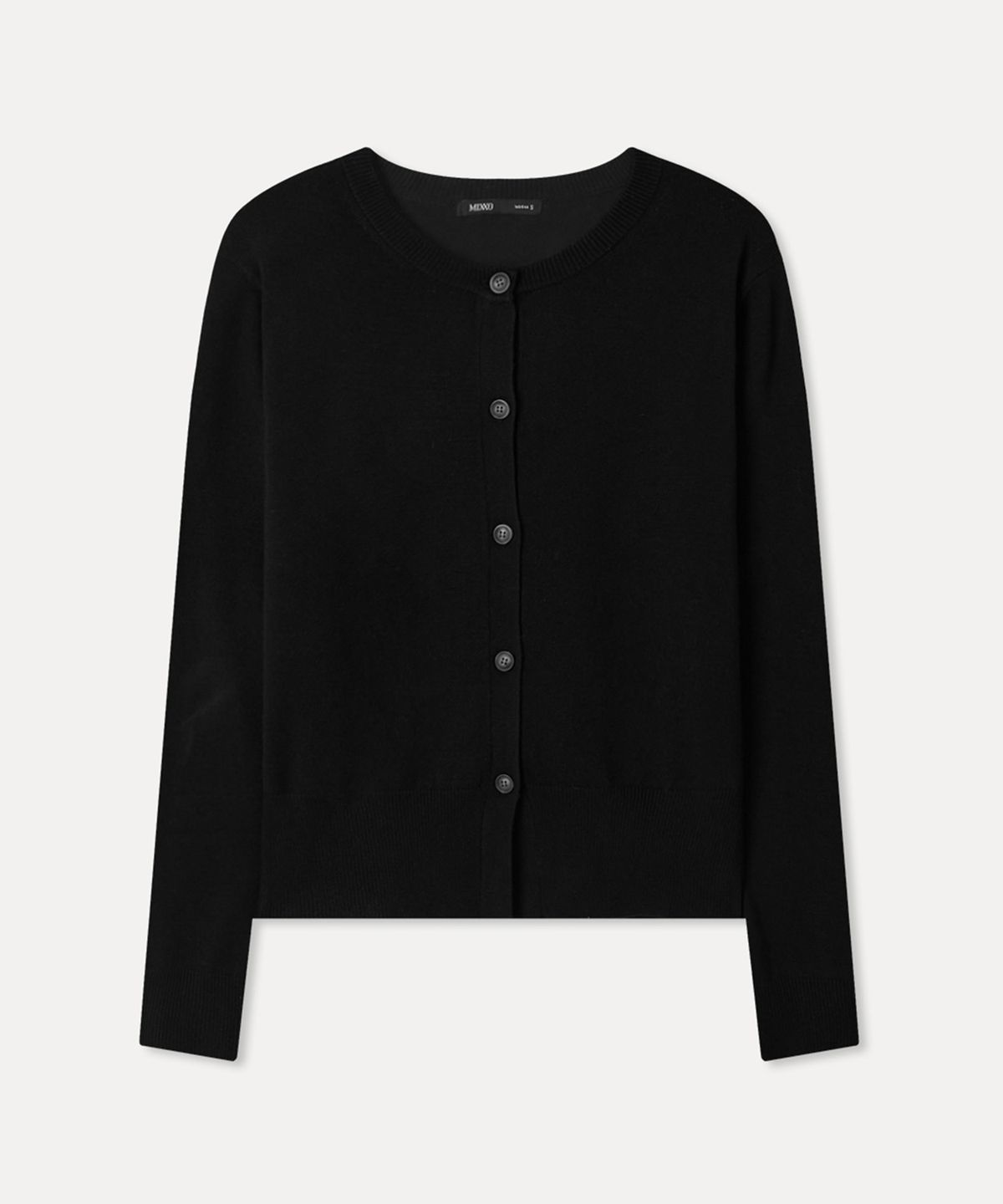 미쏘(MIXXO) 라운드넥 도톰 가디건_MIWCKG330T