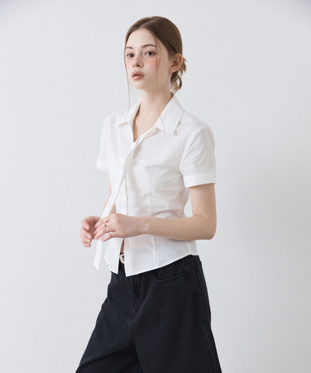 미쏘(MIXXO) 버뮤다 데님_MIWTHG410J