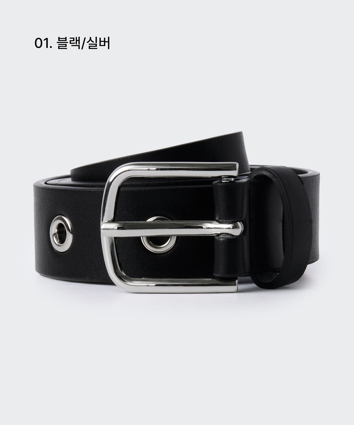 무신사 스탠다드 우먼(MUSINSA STANDARD WOMAN) 우먼즈 신세틱 레더 아일렛 벨트_25mm