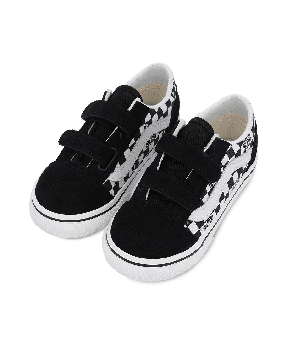 반스 키즈(VANS KIDS) 올드스쿨 V 토들러 - 체크블랙 / VN000CRWBLA1