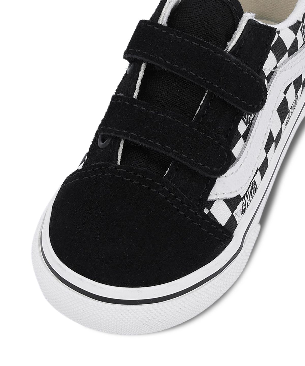 반스 키즈(VANS KIDS) 올드스쿨 V 토들러 - 체크블랙 / VN000CRWBLA1