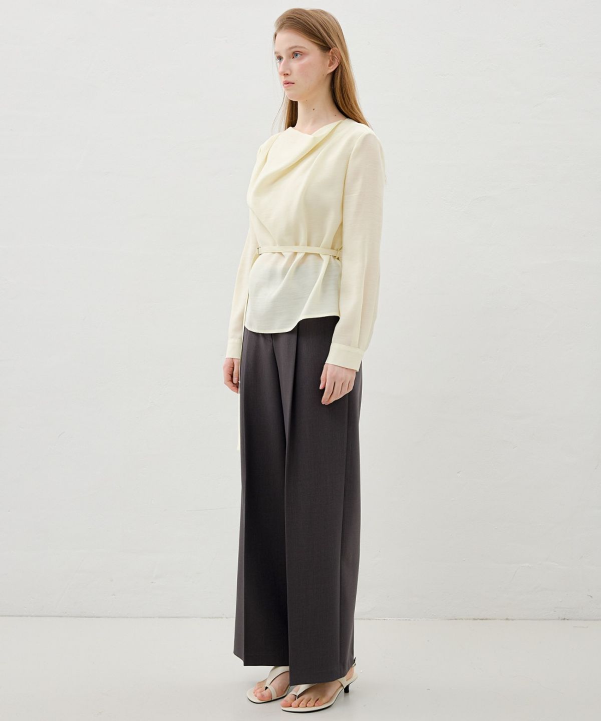 올리브 데 올리브(OLIVE DES OLIVE) 노오비 레직기 스트레이트 팬츠 OW6SL1020