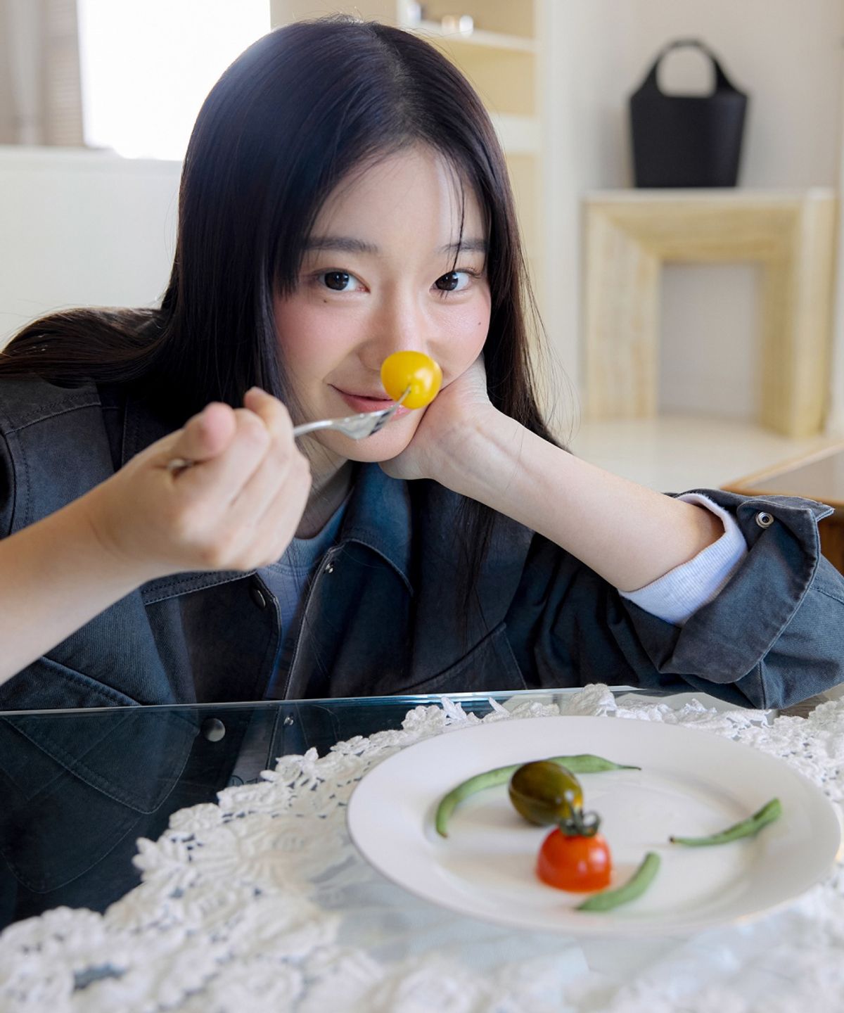 올리브 데 올리브(OLIVE DES OLIVE) 피그먼트워싱 워크자켓 OW6SM2060