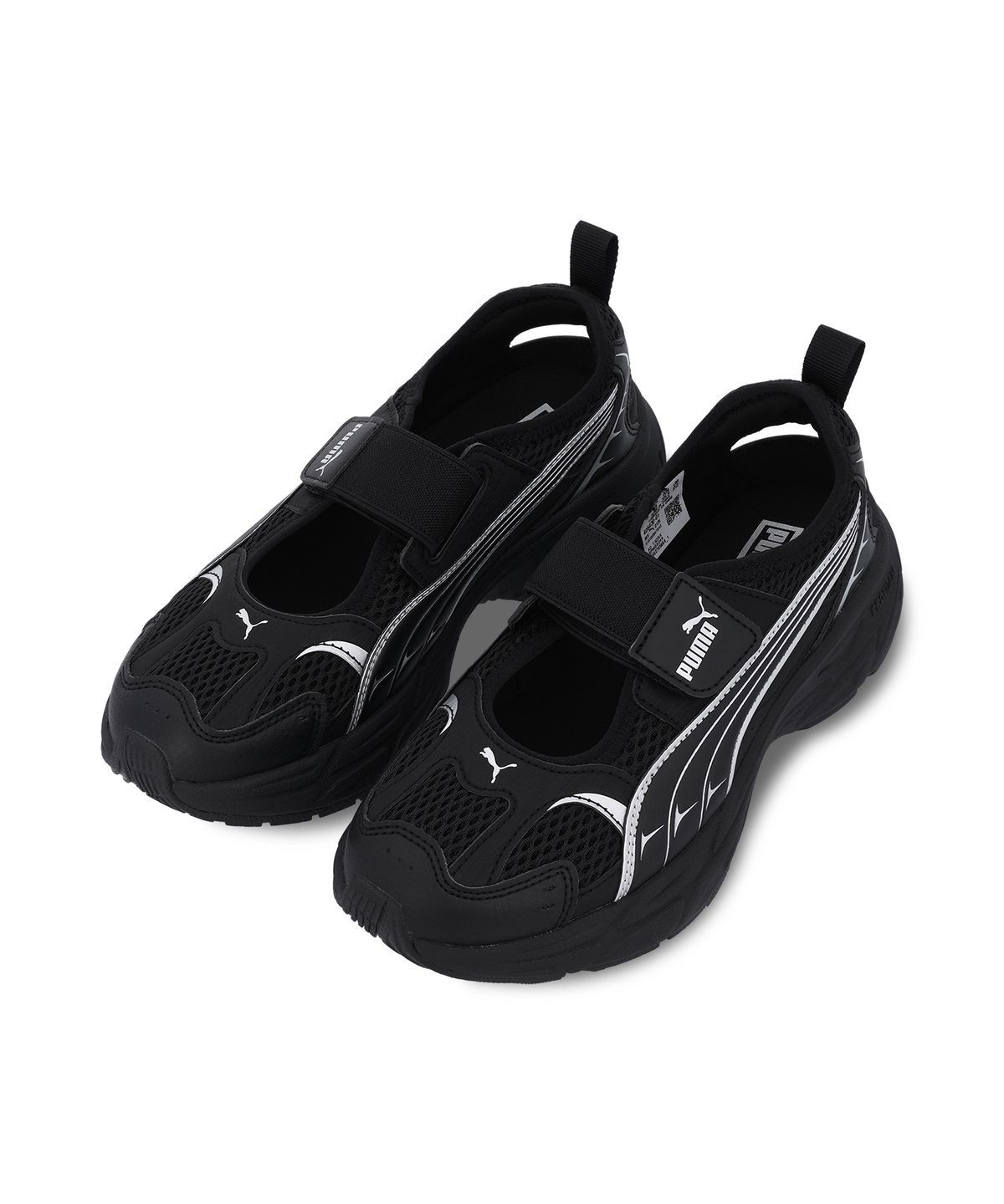 푸마(PUMA) 메모리아 샌들 - 블랙:실버 / 406430-01