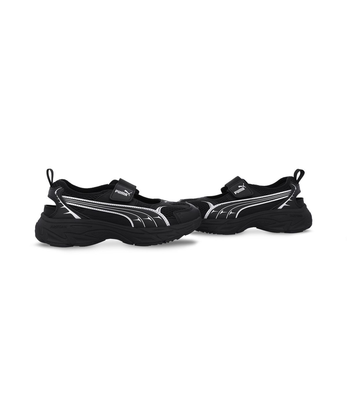 푸마(PUMA) 메모리아 샌들 - 블랙:실버 / 406430-01
