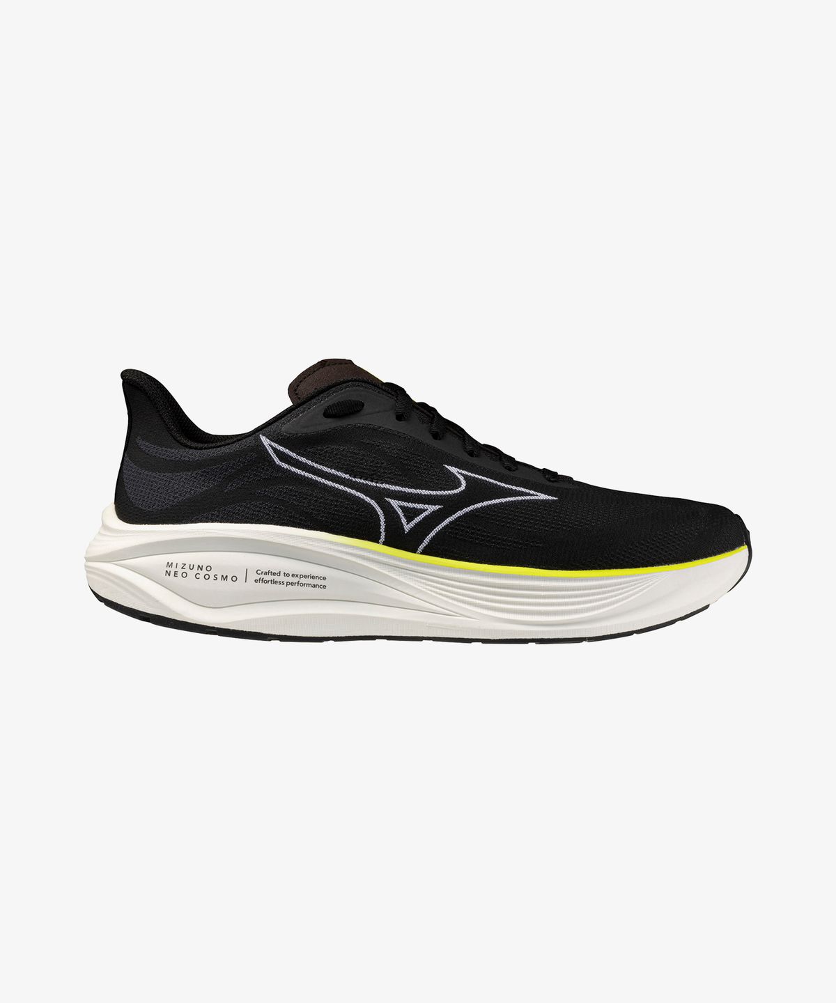 미즈노(MIZUNO) (남성) 네오 코스모 - 블랙:화이트:포춘 옐로우 / J1GC251052