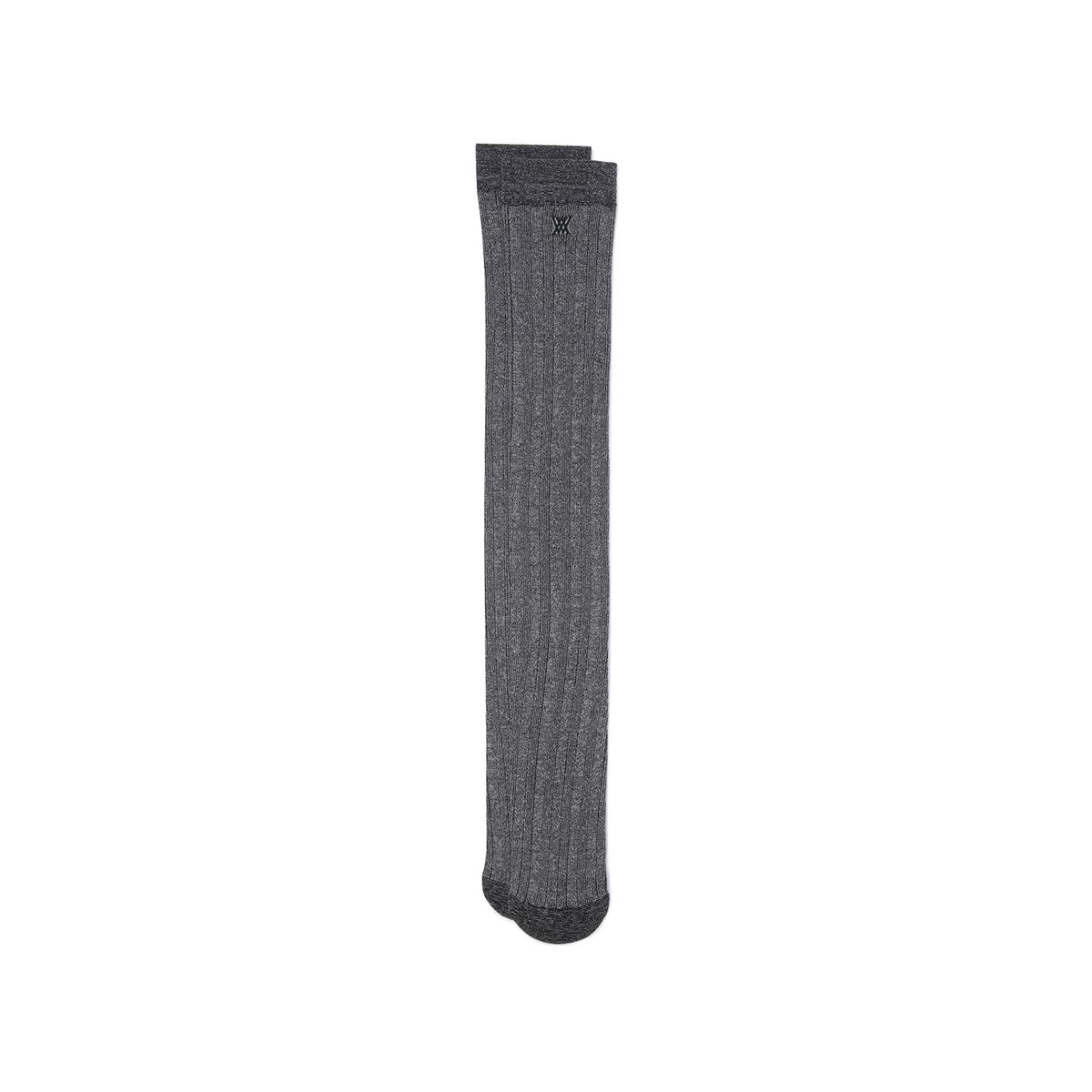 어뉴골프(ANEW GOLF) WOMEN TWINKLE KNEE HIGH SOCKS_BK