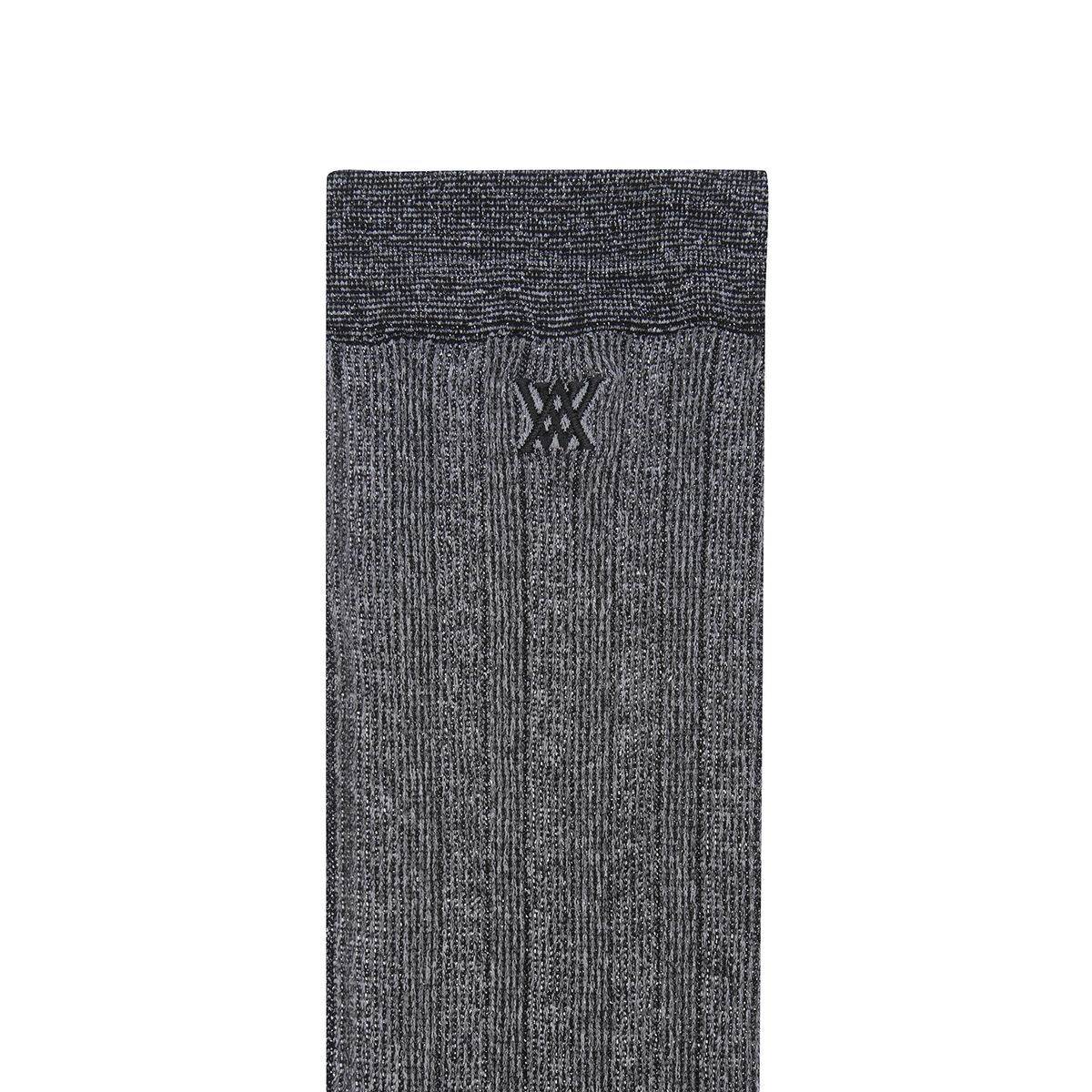 어뉴골프(ANEW GOLF) WOMEN TWINKLE KNEE HIGH SOCKS_BK