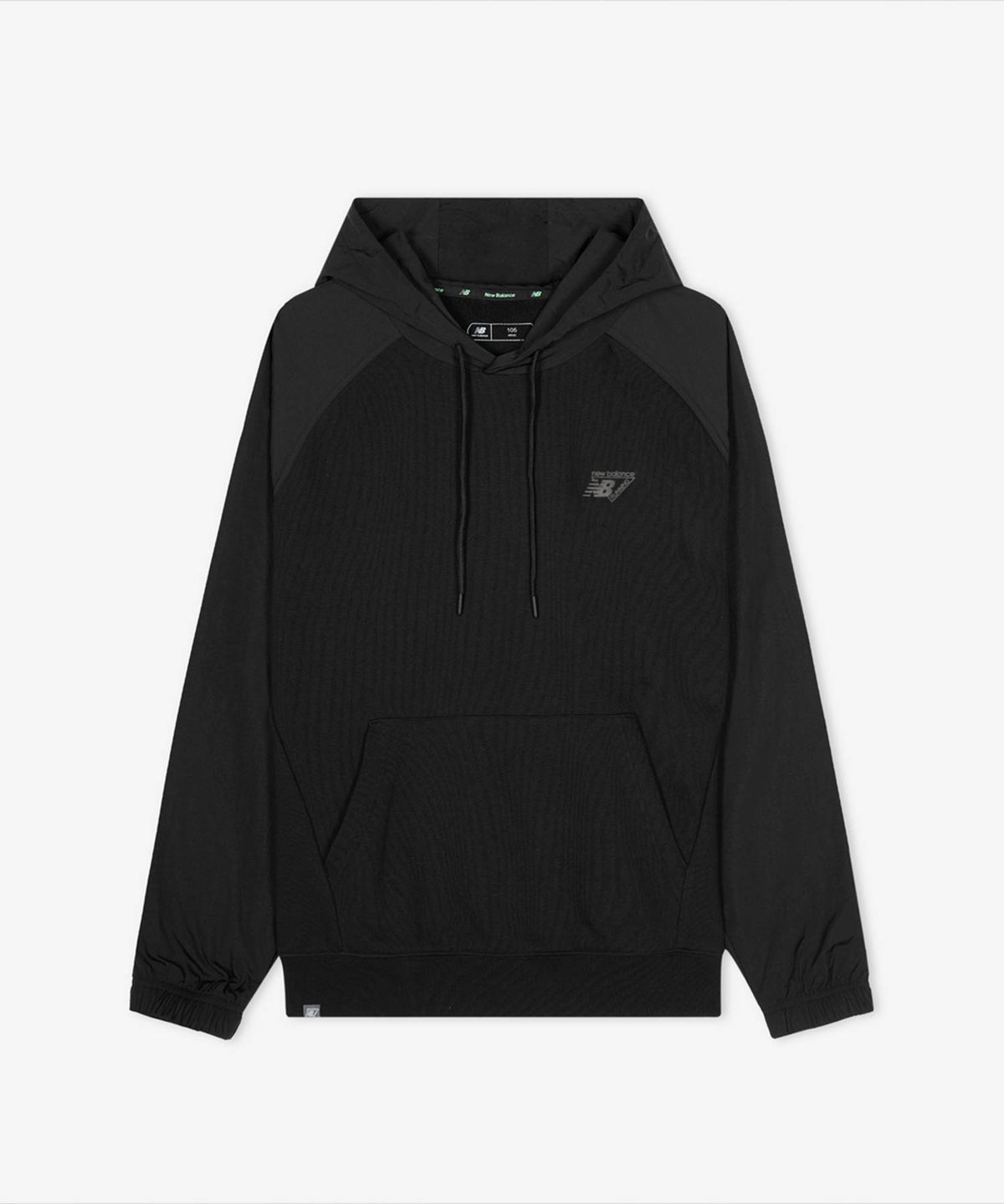 뉴발란스(NEW BALANCE) NBN0G15203 / UNI 에어핏 후드티 (BLACK)