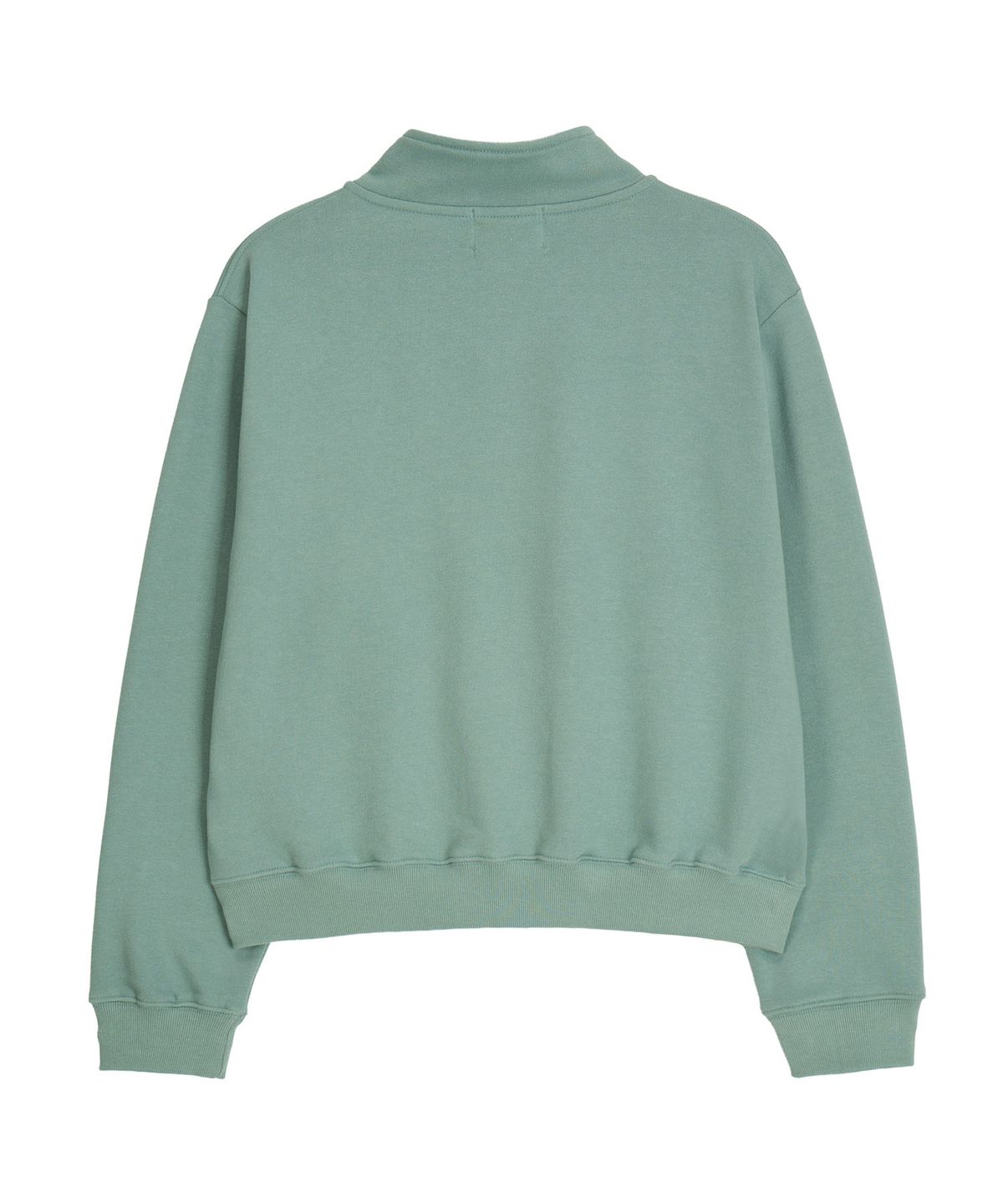 에르에르(ERER) Cropped Half Zip-up Colorado Sweatshirt Mint