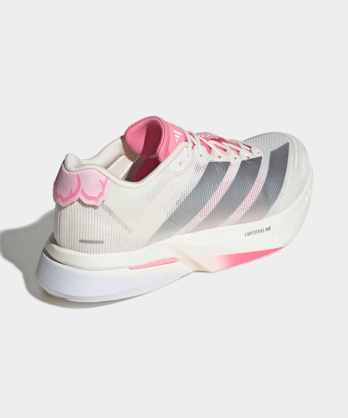 아디다스(ADIDAS) 아디제로 보스턴 13 M - 화이트:실버:핑크 / JQ9666
