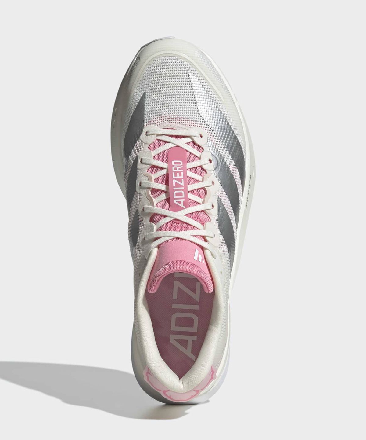 아디다스(ADIDAS) 아디제로 보스턴 13 M - 화이트:실버:핑크 / JQ9666