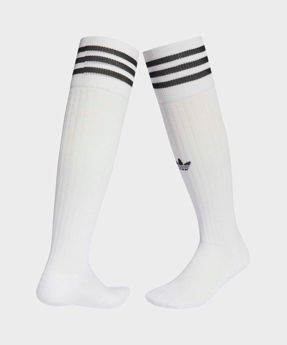 아디다스(ADIDAS) 3-스트라이프 풋볼 니삭스 1켤레 - 화이트:블랙 / KD8361