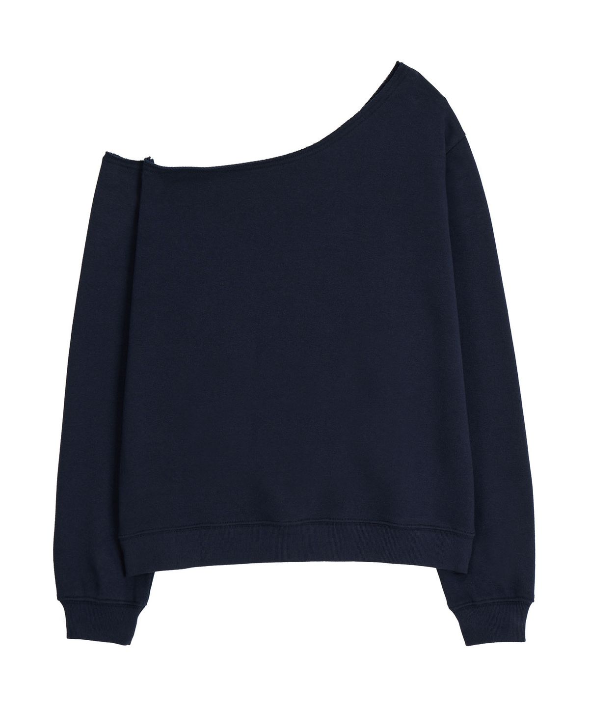 에르에르(ERER) Off-shoulder Arizona Sweatshirt Navy