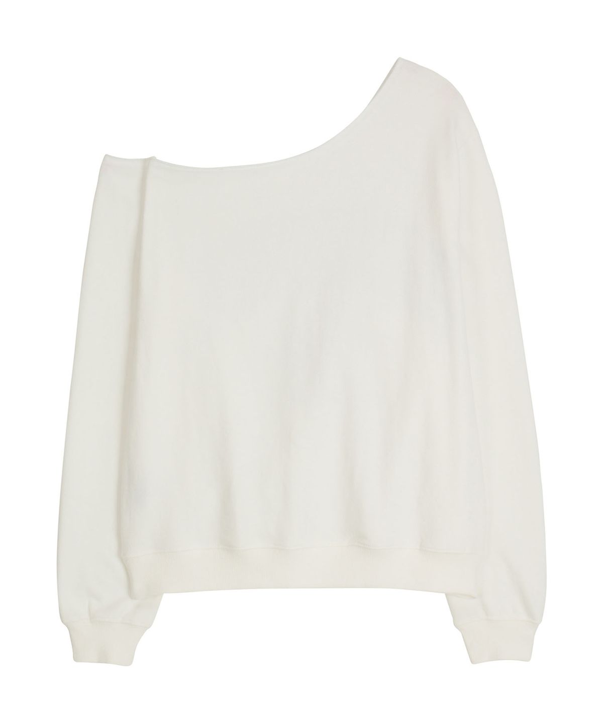 에르에르(ERER) Off-shoulder Arizona Sweatshirt Ivory