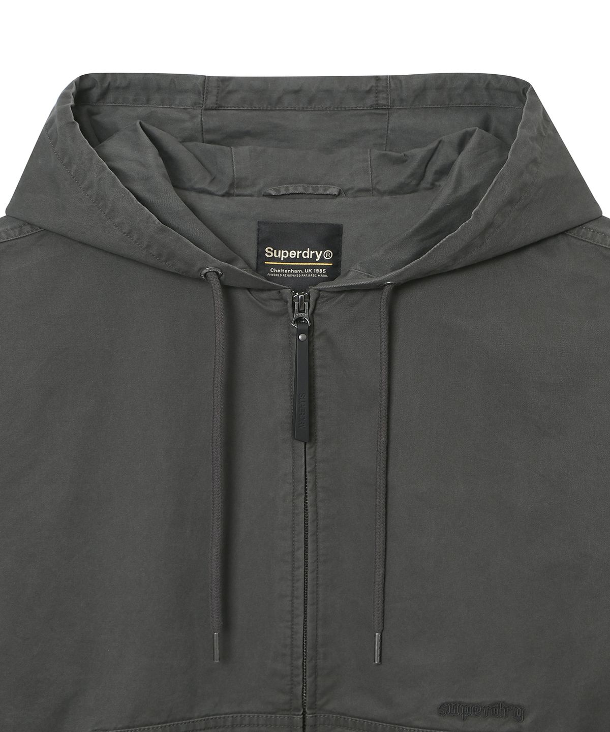 슈퍼드라이(SUPERDRY) 웨스턴 후드 자켓 차콜 SDUJWAQ06CHL