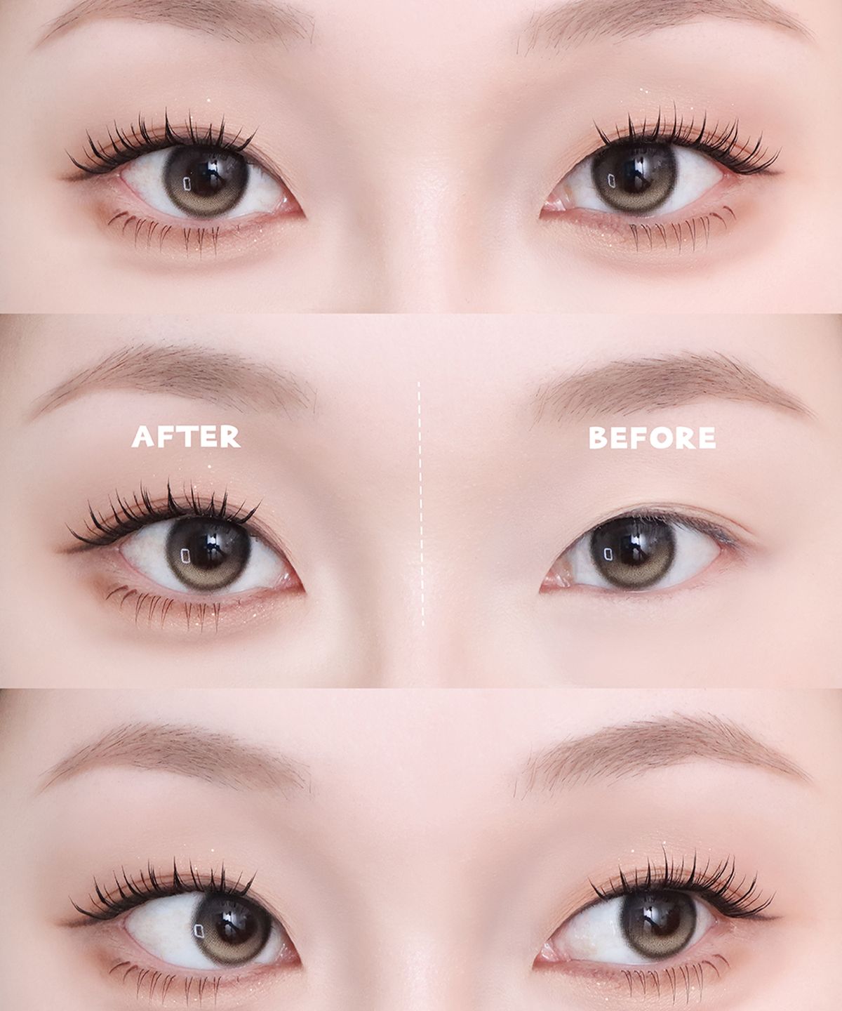코링코(CORINGCO) [2SET][+아이브로우]톡톡하라 노글루 속눈썹 데일리용