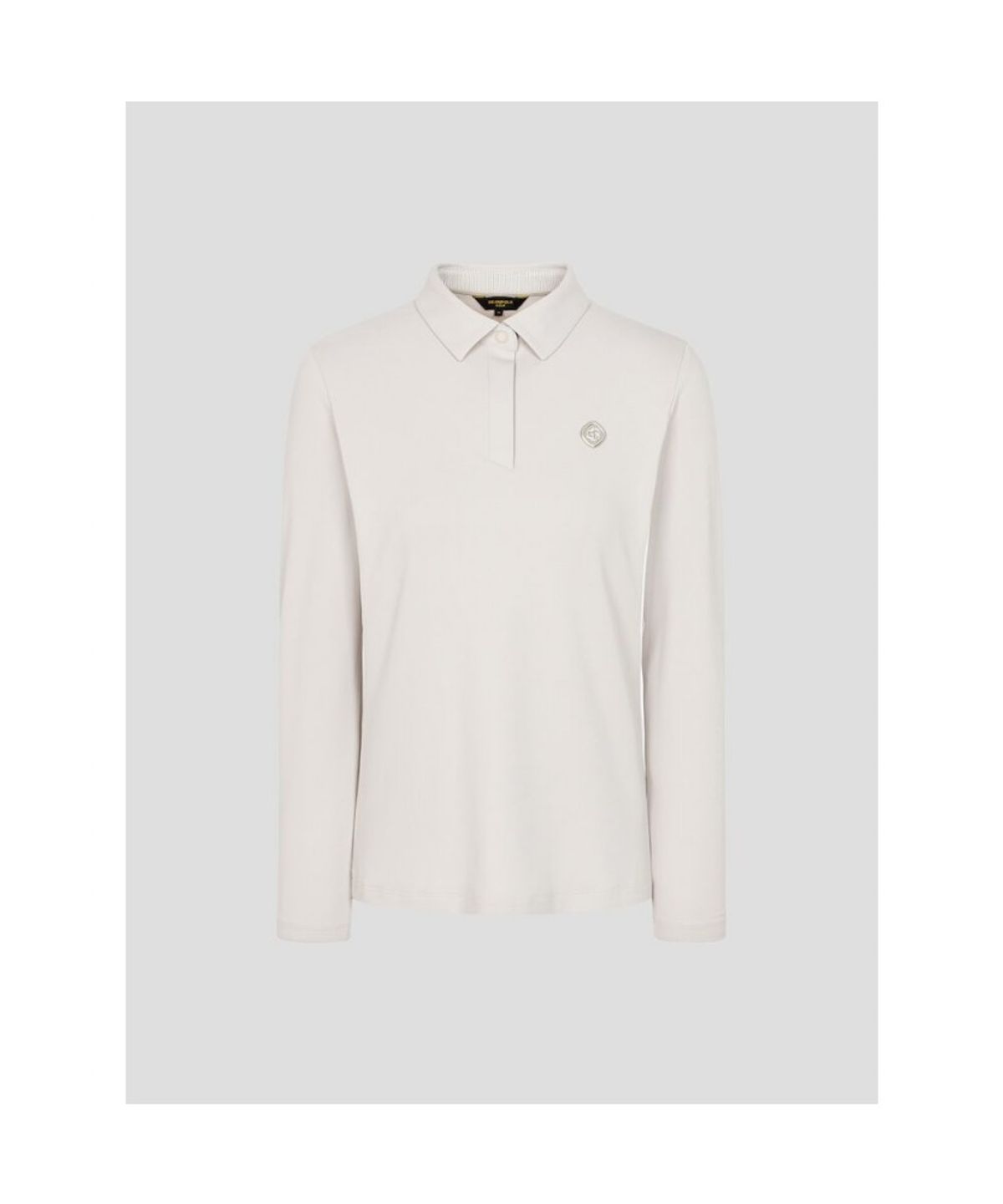빈폴골프(BEANPOLE GOLF) [B_under] 여성 텍스처 믹스 칼라 긴소매 티셔츠  베이지