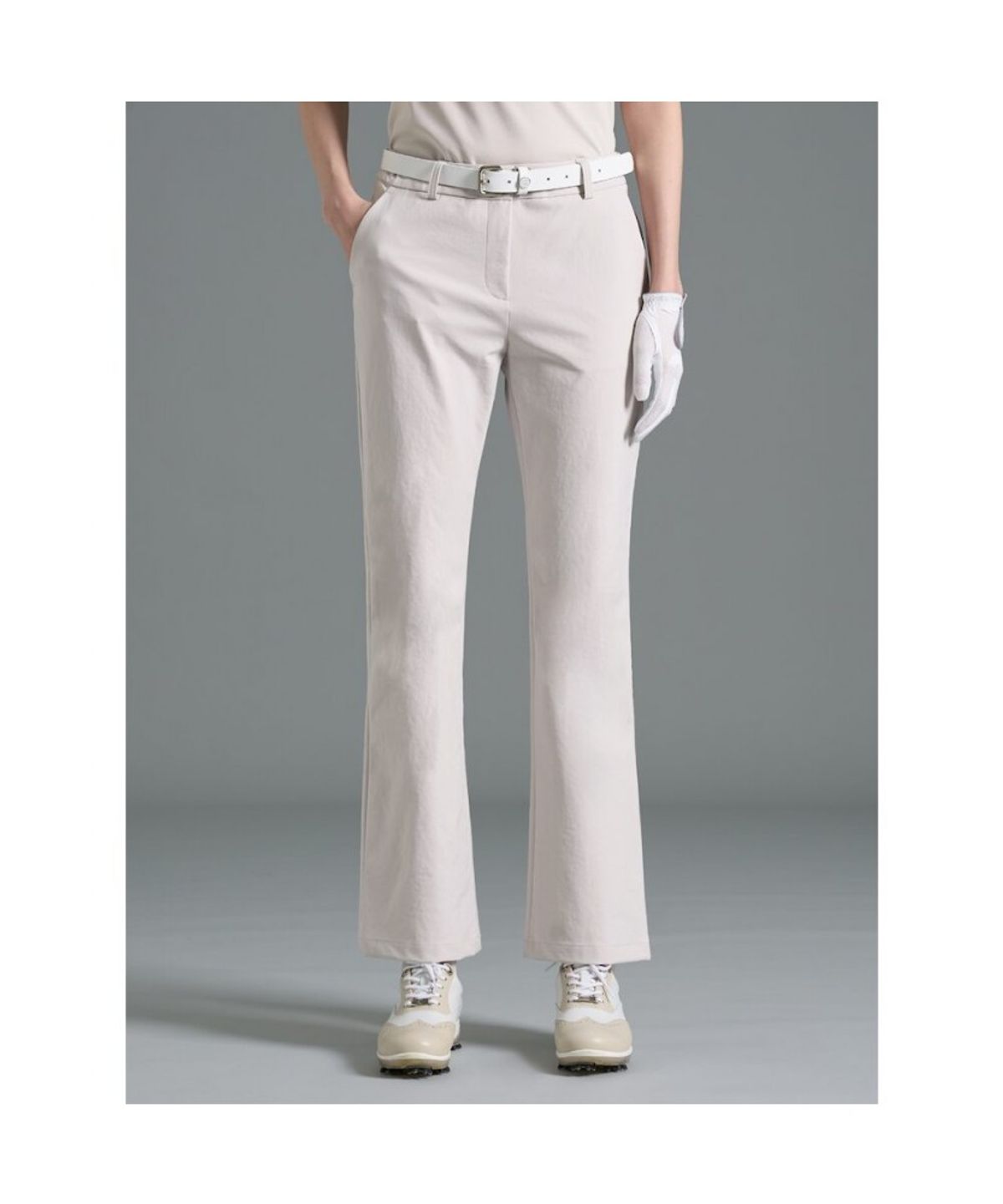 빈폴골프(BEANPOLE GOLF) [B_under] 여성 스윙 부츠컷 팬츠  베이지