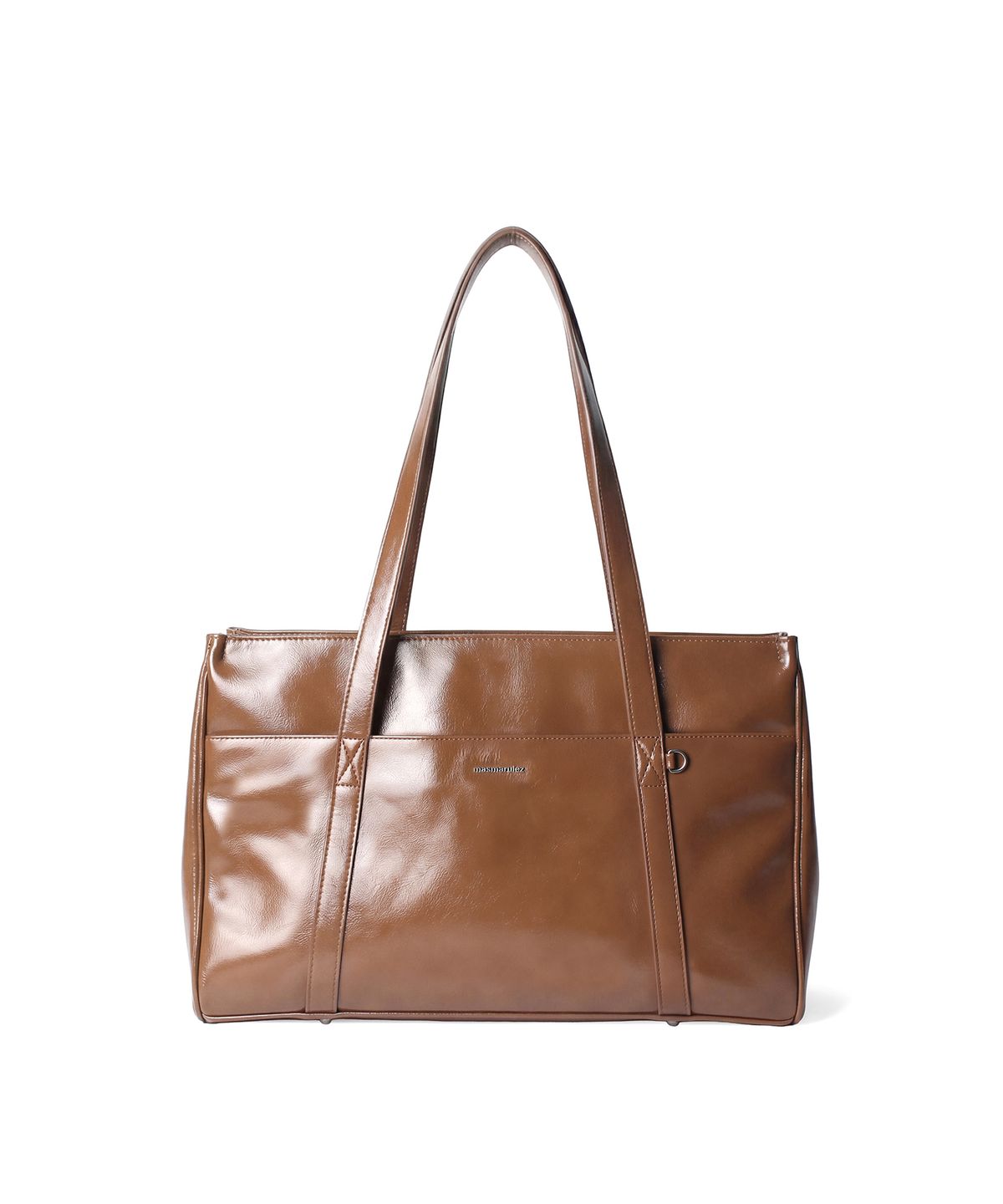 마스마룰즈(MASMARULEZ) Log shoulder bag_Chestnut