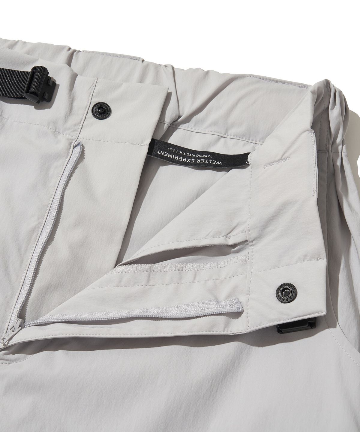 웰터 익스페리먼트(WELTER EXPERIMENT) VENT HIKE PANTS_LIGTH GRAY_WPL021